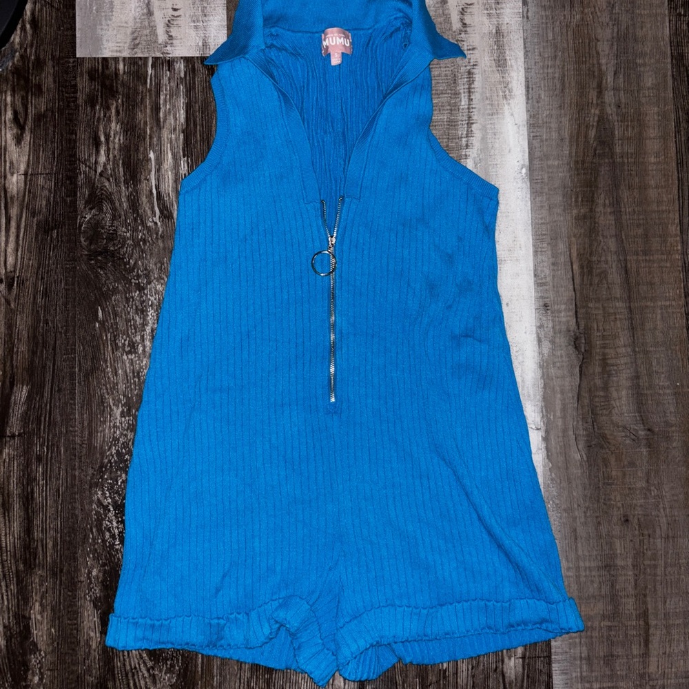 Blue Romper